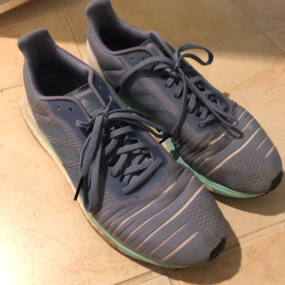 Blue Adidas Shoes